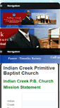 Mobile Screenshot of indiancreekpb.org